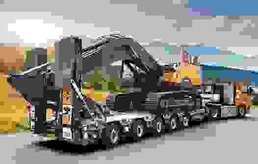 Негабаритная перевозка с учетом высоты в Видном